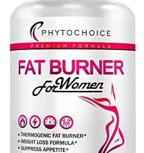 Best Diet Pills that Work Fast for Women-Natural Weight Loss Supplements-Thermogenic Burning for Women-Appetite Suppressant Carbohydrate Blocker Metabolism Booster-Belly Fat Burner