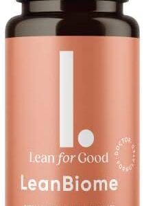 LEANFORGOOD LeanBiome, 9-Strain Probiotic Formula, Supports a Balanced Gut Microbiome, Powerful Gut Probiotics with Greenselect Phytosome - 60 Capsules