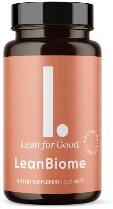 LEANFORGOOD LeanBiome, 9-Strain Probiotic Formula, Supports a Balanced Gut Microbiome, Powerful Gut Probiotics with Greenselect Phytosome - 60 Capsules