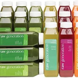 Raw Generation 3-Day Skinny Cleanse - Best Detox Juice Cleanse for Weight Management/Healthiest Way to Cleanse Your System/Jumpstart a Healthier Diet
