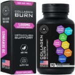 Thermogenic Multi Collagen Burn Capsules - Advanced Collagen Complex Type I, II, III, V, X Collagen for Cellulite Defense - Hydrolyzed Collagen Peptides Plus Hyaluronic Acid - 90 Collagenic Burn Caps