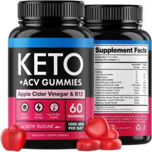 keto apple cider vinegar gummies