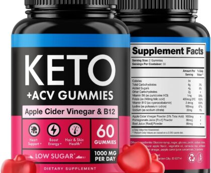 keto apple cider vinegar gummies