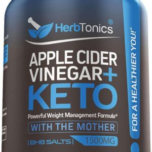 Herbtonics Apple Cider Vinegar for Weight Loss & Appetite Suppressant